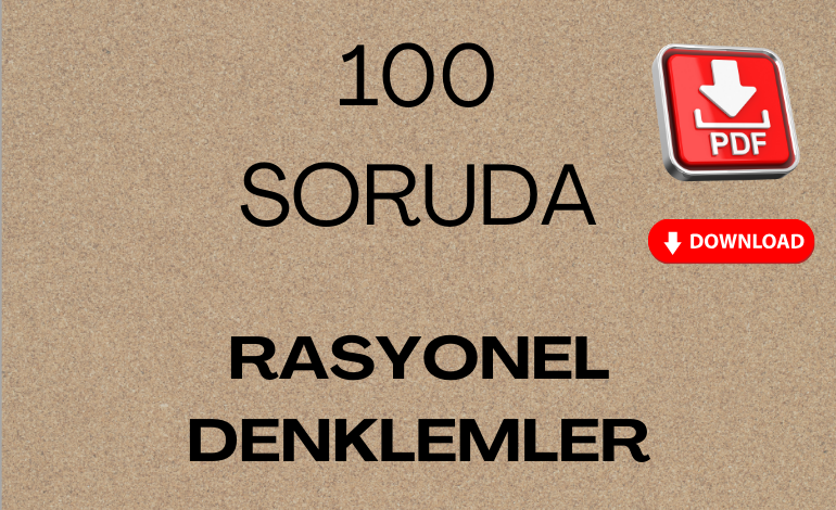 100 Soruda Denklemler Pdf İndir